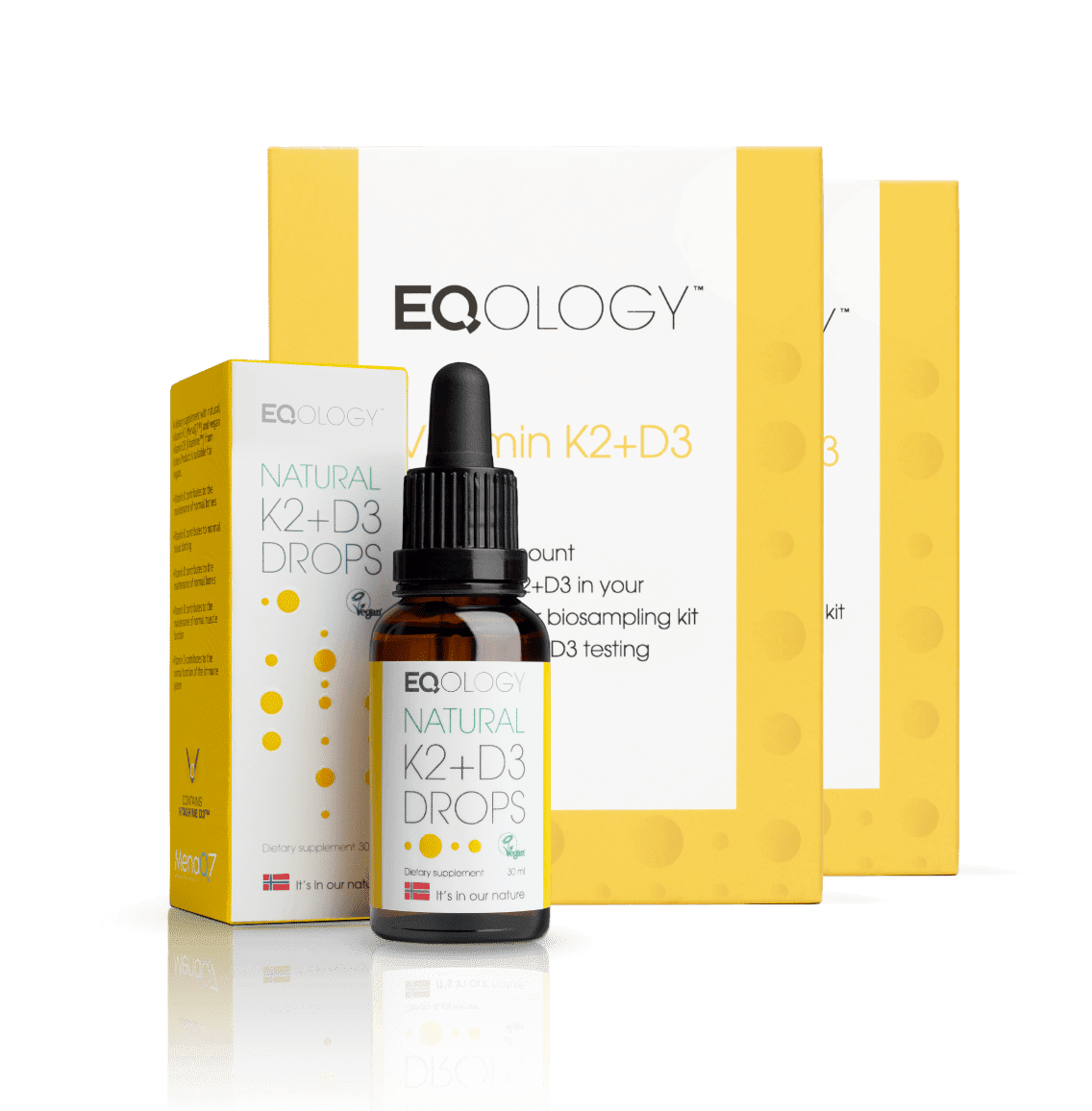 Beste vitamine D druppels van Eqology